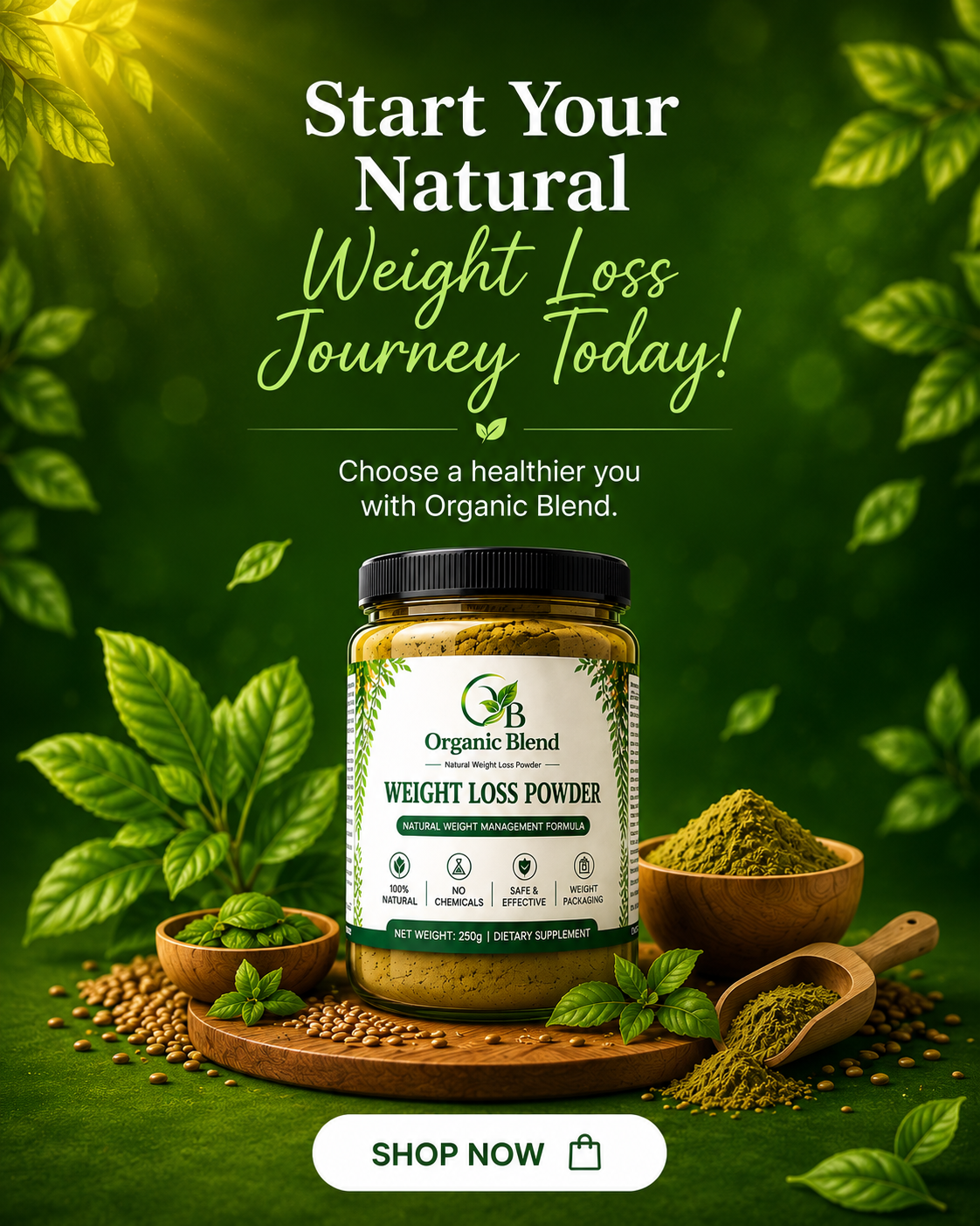 Organic Blend® Weight Loss Powder