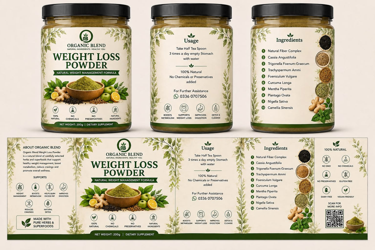 Organic Blend® Weight Loss Powder